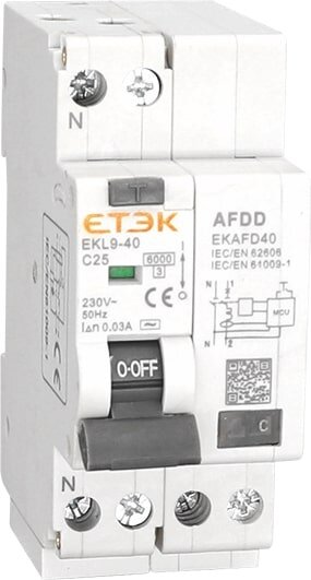 OBLÚKOVÁ OCHRANA EKL9-40AFD-1NC2530AS