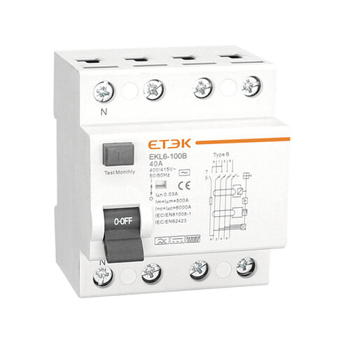 PRÚDOVÝ CHRÁNIČ EKL6-100B-3N80100