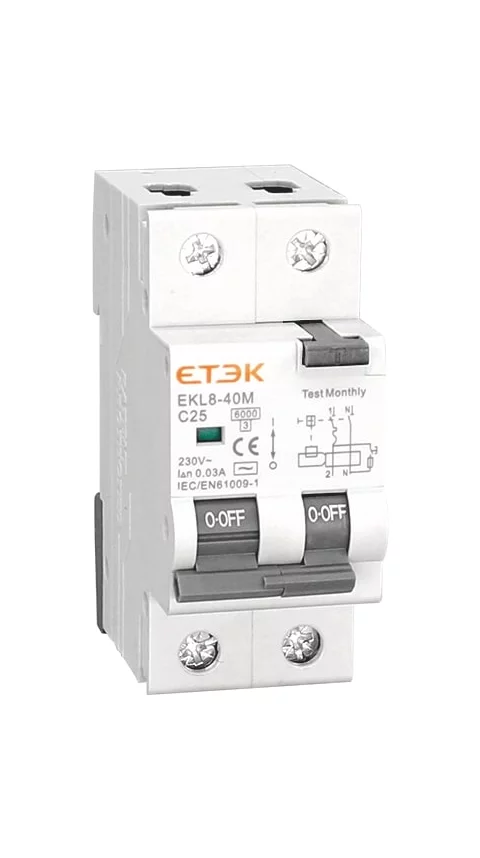 PRÚDOVÝ CHRÁNIČ S ISTIČOM EKL8-40M-1NC06100A