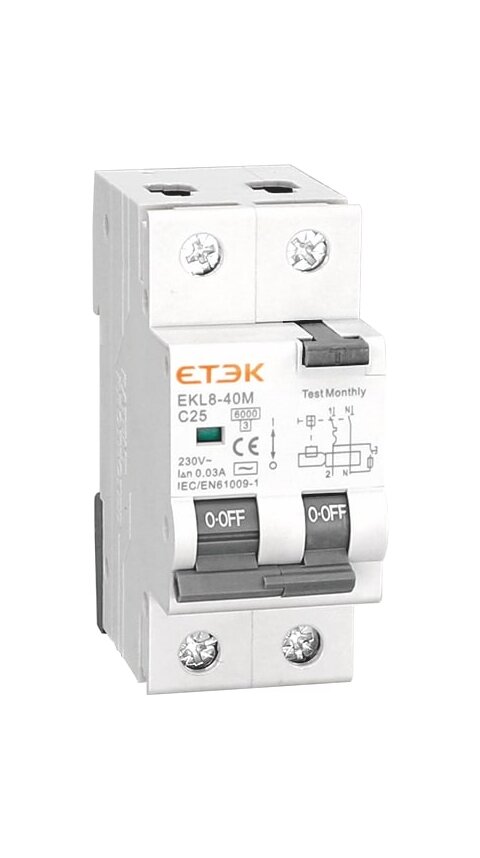PRÚDOVÝ CHRÁNIČ S ISTIČOM EKL8-40M-1NC1030A